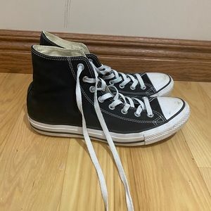 Black Converse High Tops
